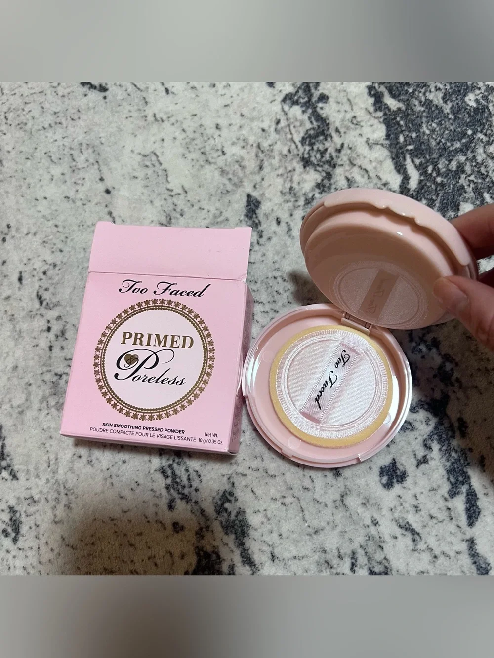 Too Faced Primed & Poreless Skin Smoothing Pressed Powder 0.35oz new Aug sale